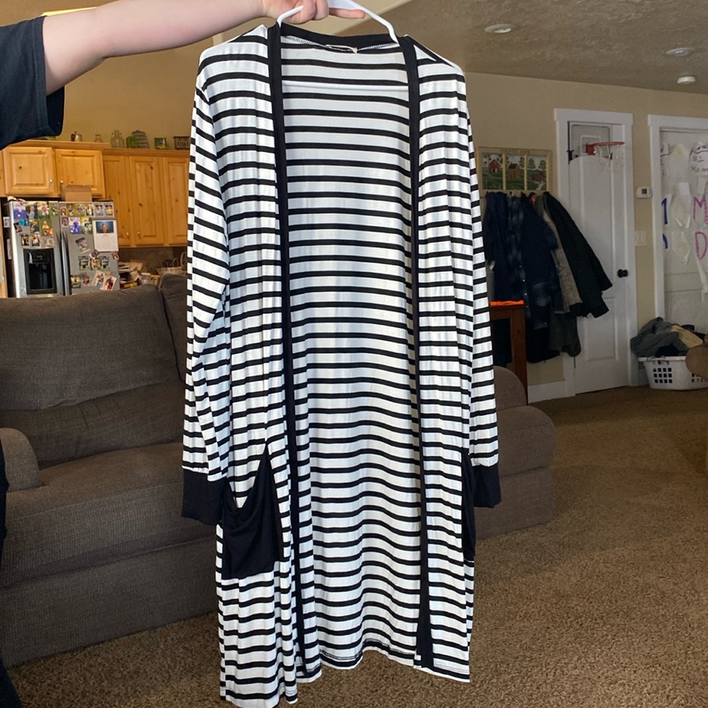 Les Amis Cardigan Knee Length